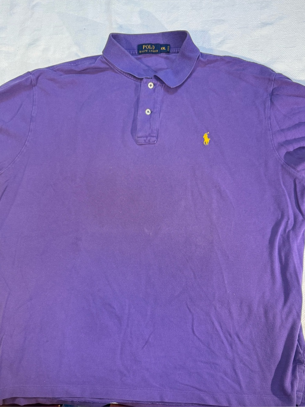 Polo Ralph Lauren Classic Fit Polo Shirt Purple XXL Polo Shirt